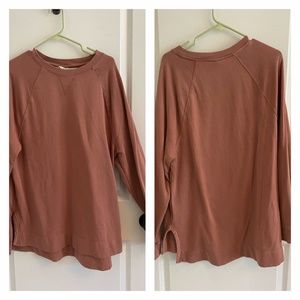 PULLOVER TUNIC SWEATSHIRT